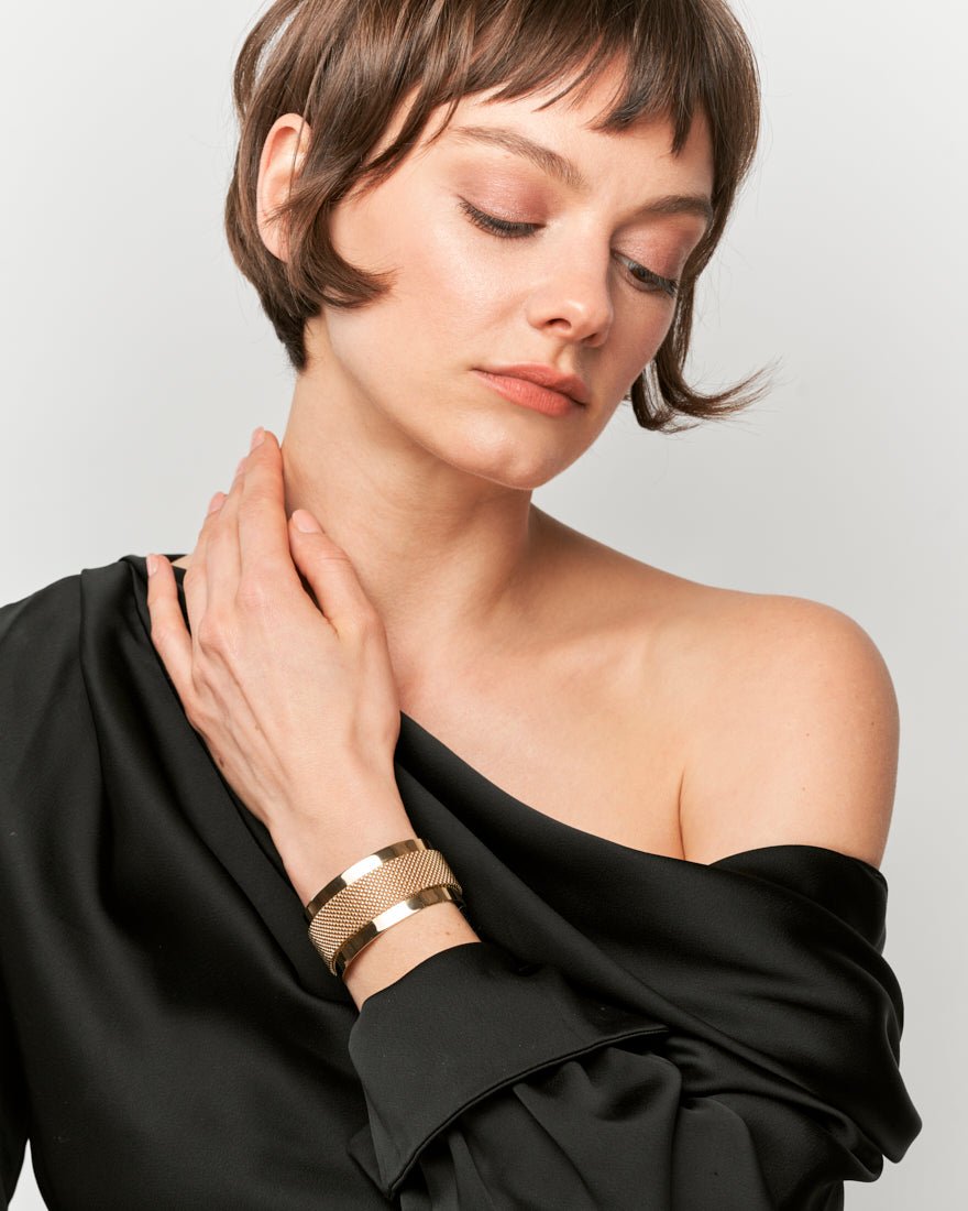 Billy Cuff - 14k Gold Plate - SOPHIE BLAKE NY