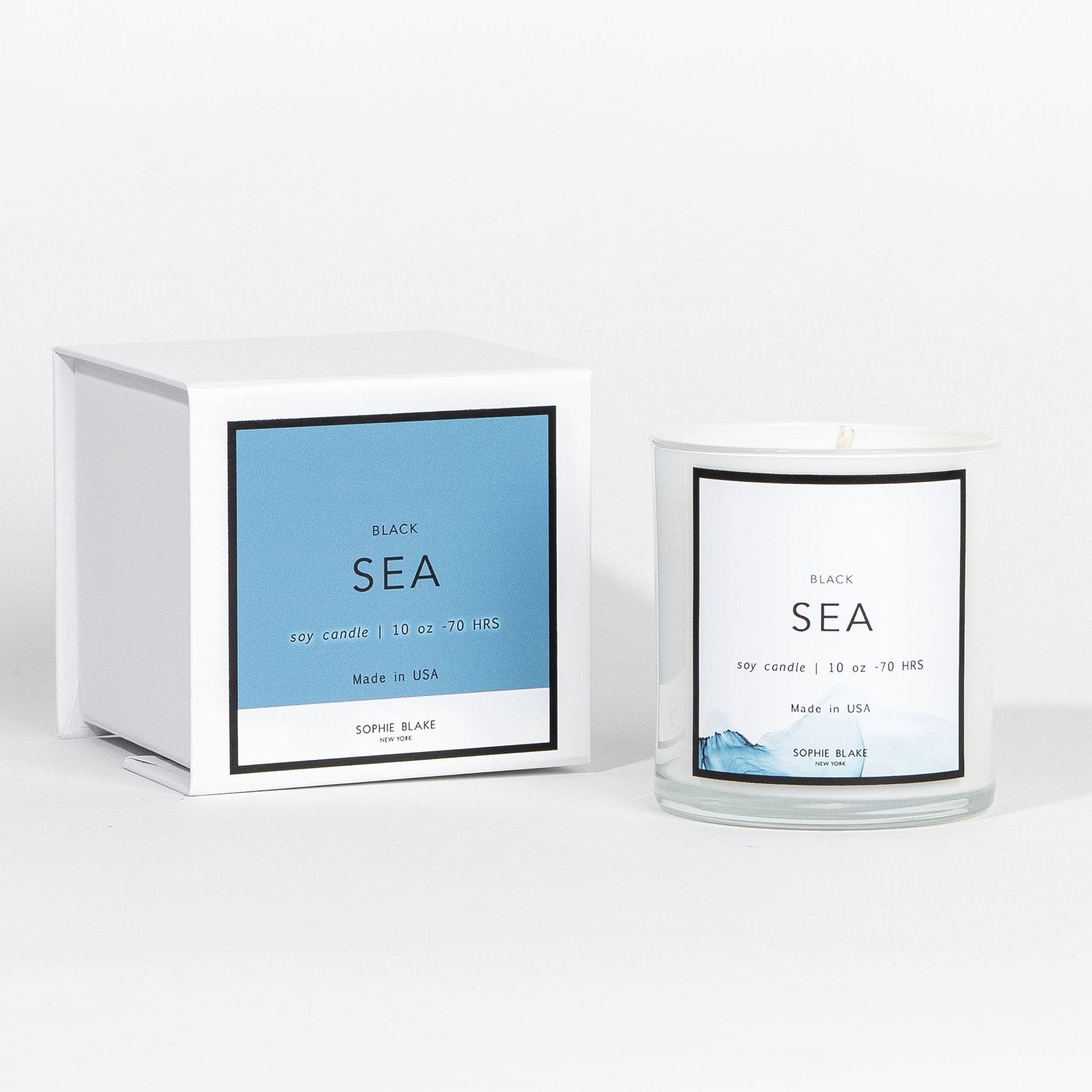 Black Sea - 10 oz Soy Candle - SOPHIE BLAKE NY