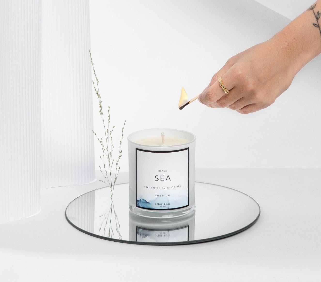 Black Sea - 10 oz Soy Candle - SOPHIE BLAKE NY