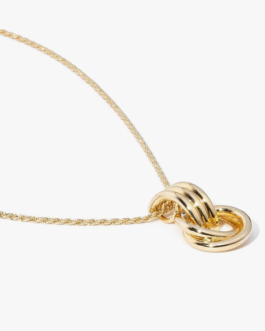Lana Pendant - 925 Sterling Silver/ 14k Gold Plated - SOPHIE BLAKE NY