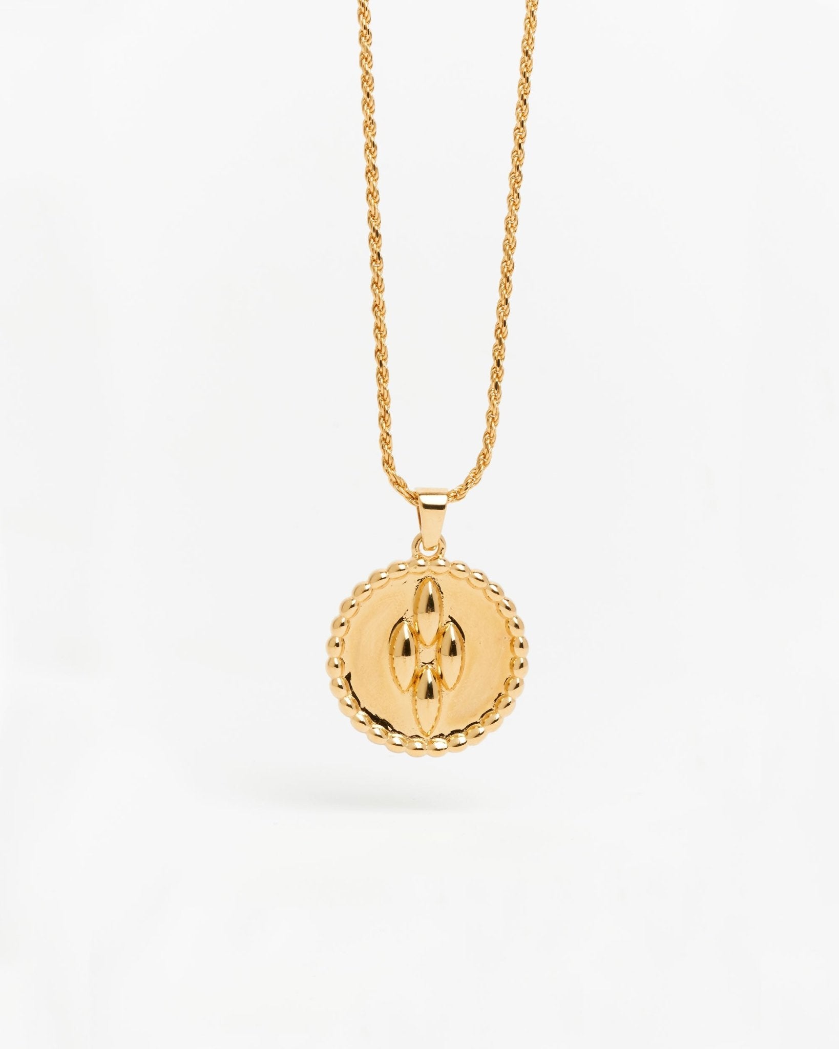 Marta Pendant - 925 Sterling Silver/ 14K Gold Plate - SOPHIE BLAKE NY