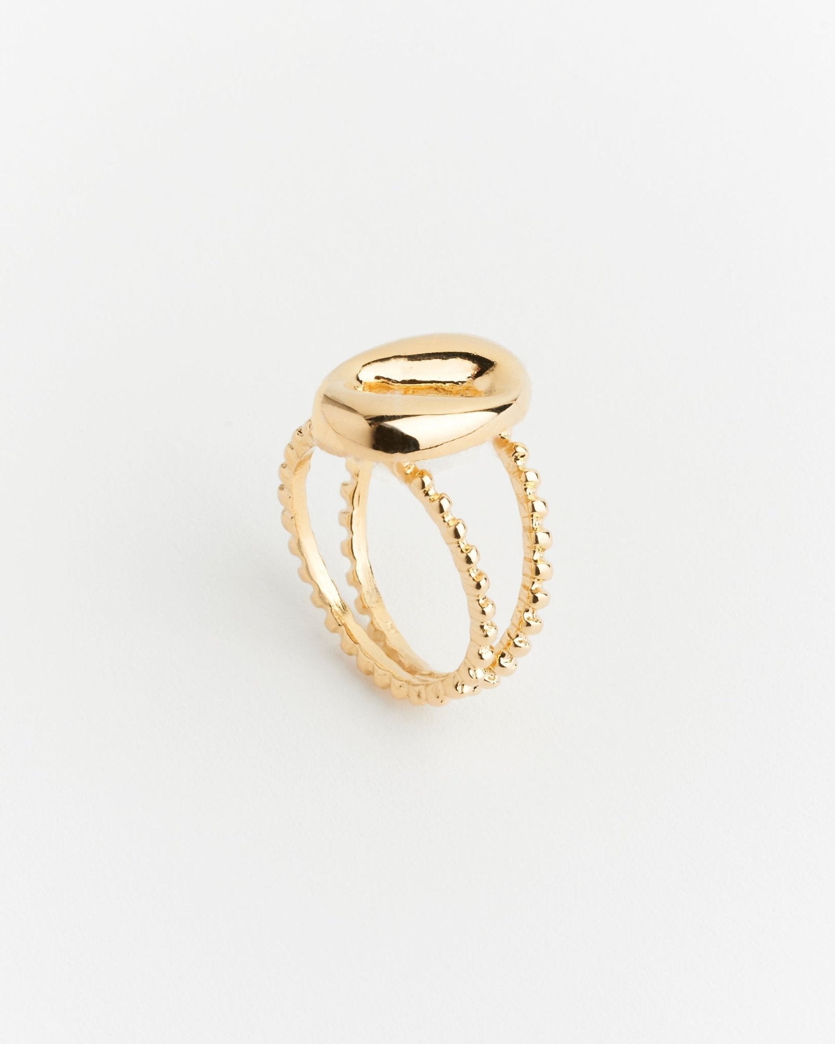 Petite Florence Ring - 925 Silver/14k Gold Plate - SOPHIE BLAKE NY