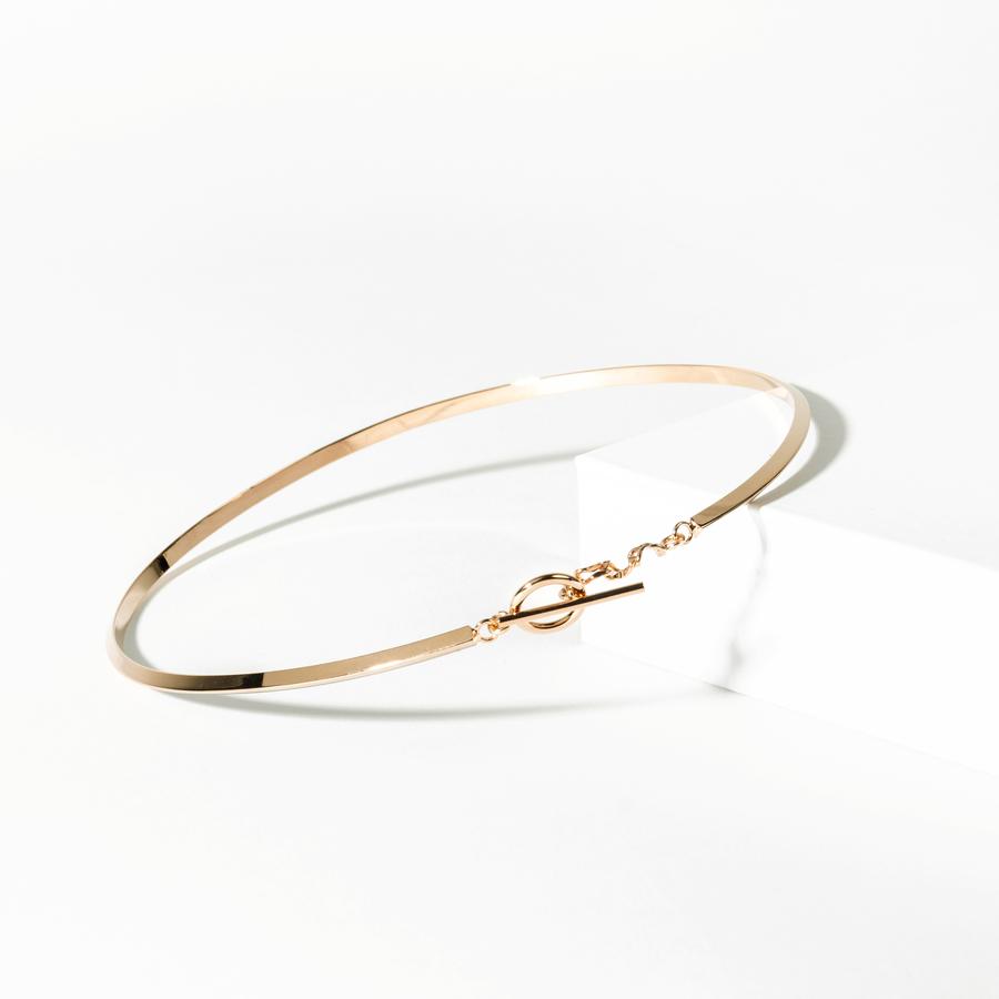 Sierra Wire Choker - 925 Sterling Silver/14k Gold Plate - SOPHIE BLAKE NY