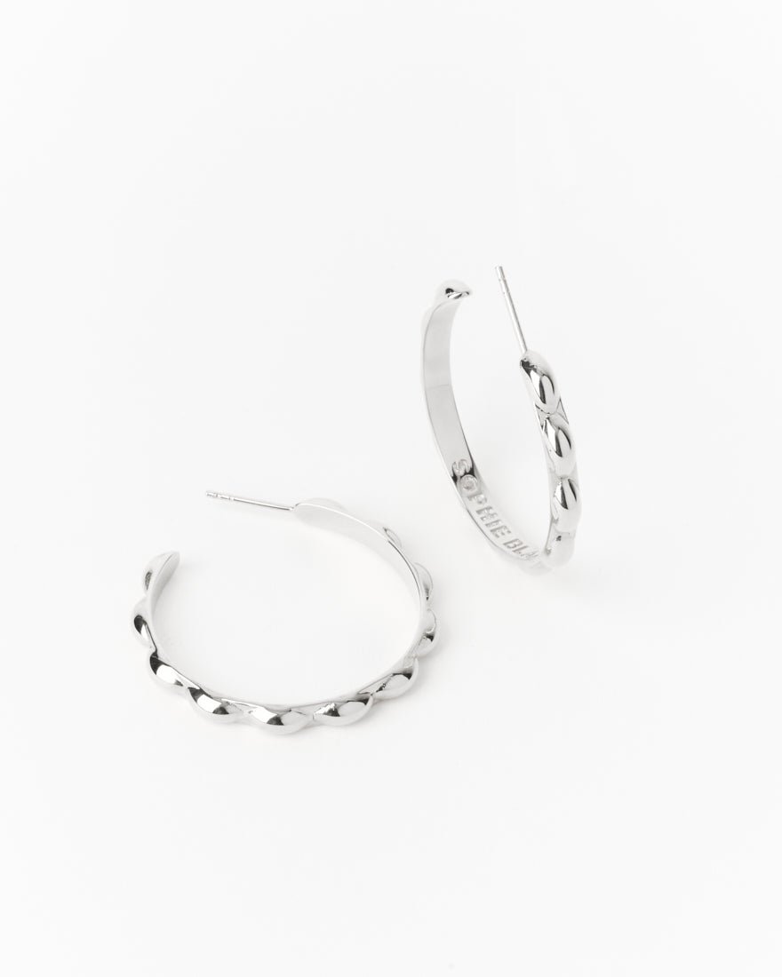 Small Selena Hoops - 925 Sterling Silver - SOPHIE BLAKE NY