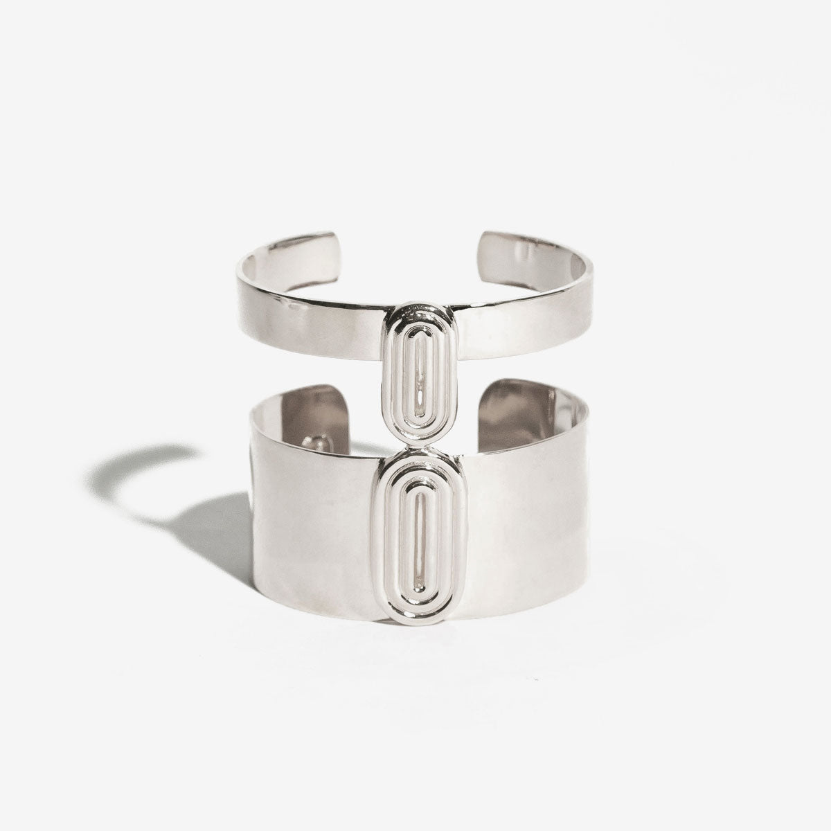 Valeria Cuff - Silver Plated - SOPHIE BLAKE NY