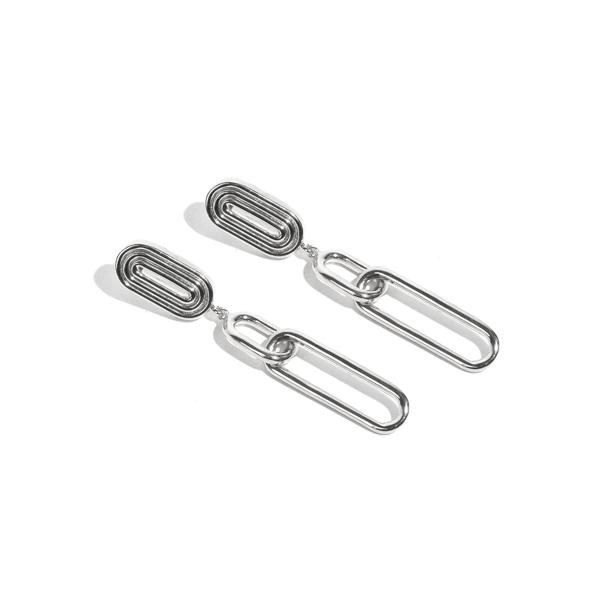 Valeria Earrings - Rhodium - SOPHIE BLAKE NY