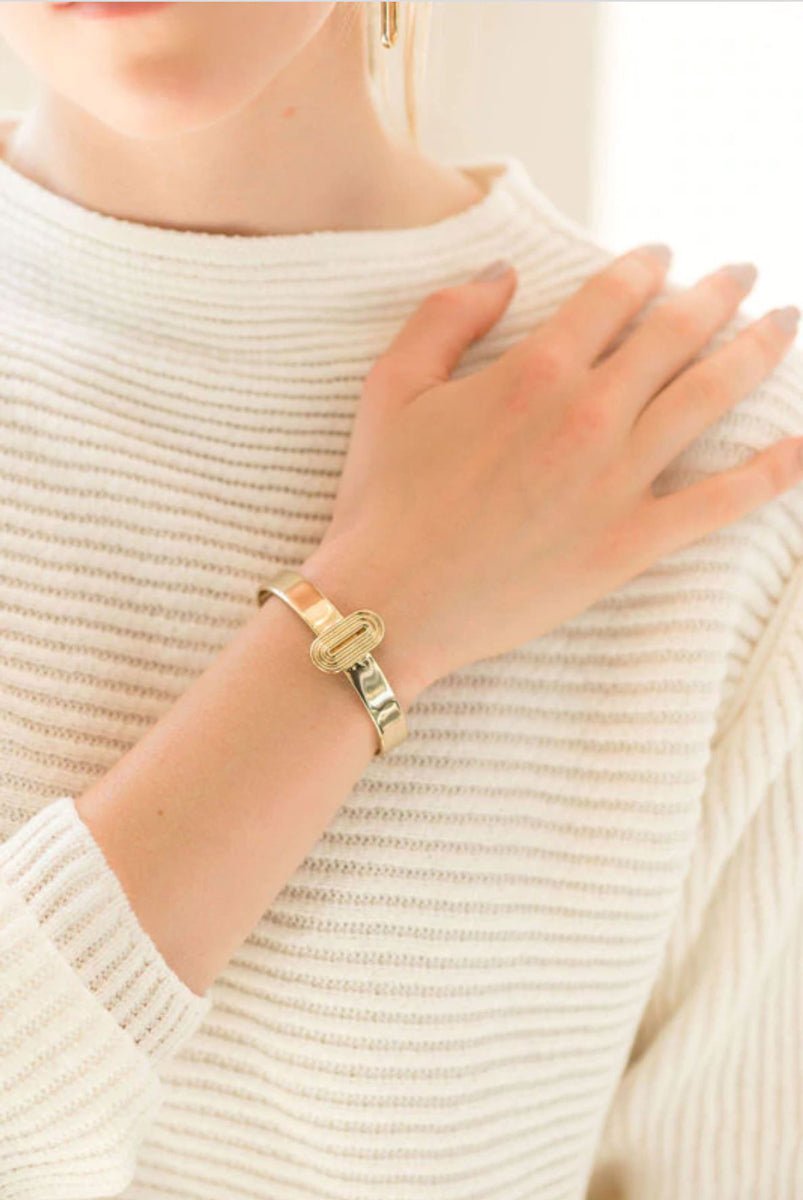 Zoe Mini Cuff - 14K Gold - SOPHIE BLAKE NY